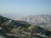 View over Lake Tiberias (Galilee)